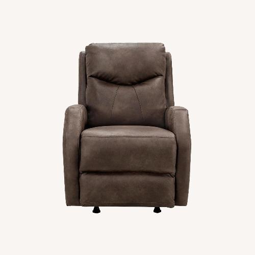 Used Raymour & Flanigan Dark Brown Recliner for sale on AptDeco