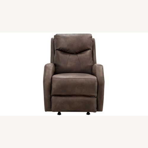 Used Raymour & Flanigan Dark Brown Recliner for sale on AptDeco