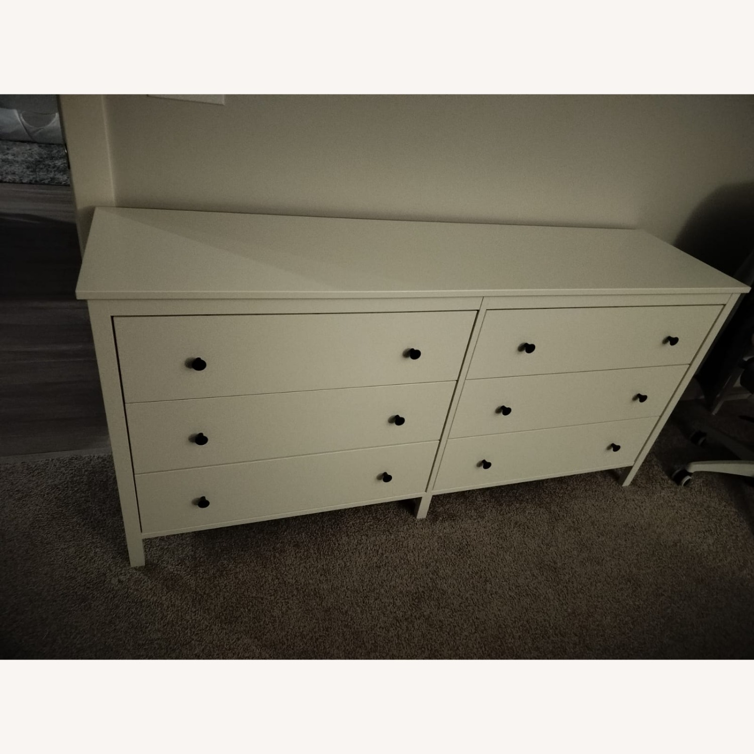IKEA White Wood Sideboard - image-1