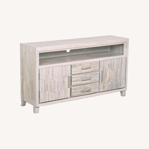 Used White Wood Sideboard for sale on AptDeco