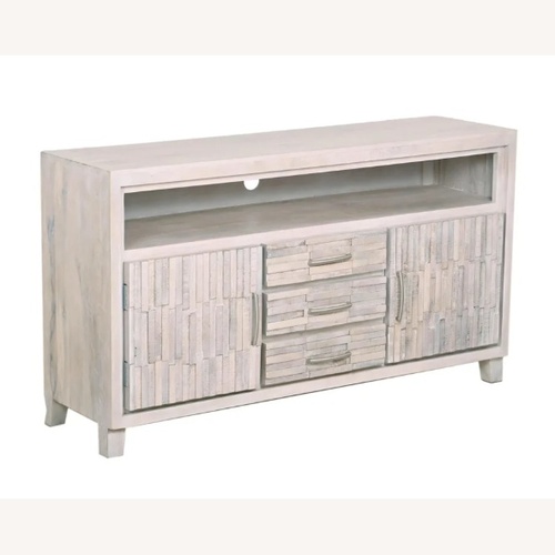 Used White Wood Sideboard for sale on AptDeco