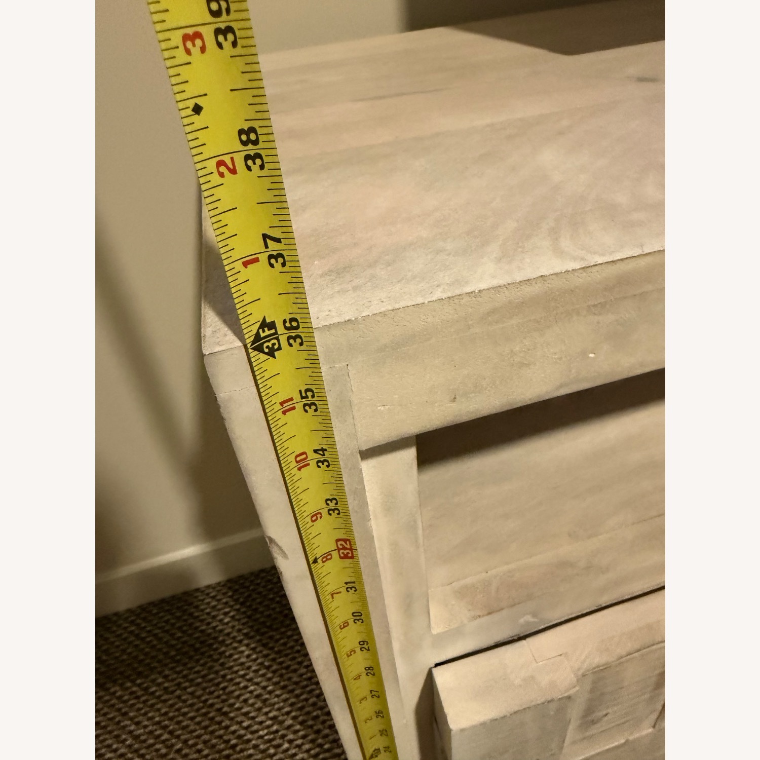 White Wood Sideboard - image-8