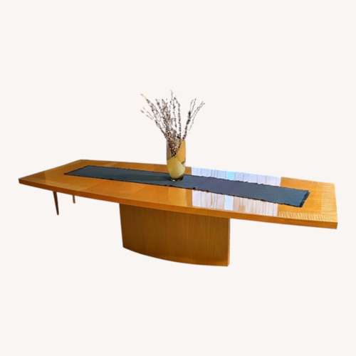 Used Natural Wood Maple Dining Set for sale on AptDeco