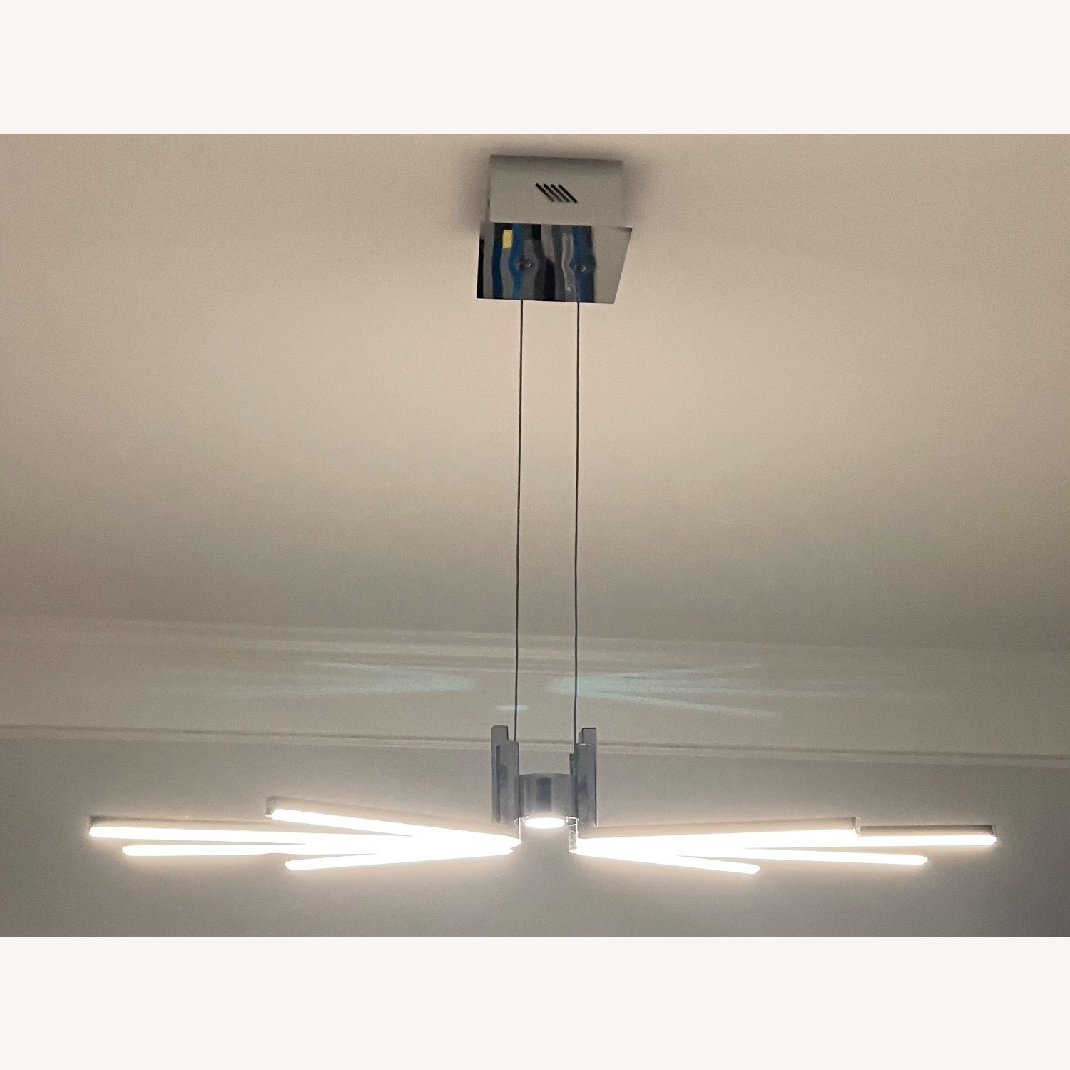 Silver Stainless Steel Ceiling Lamp - image-4
