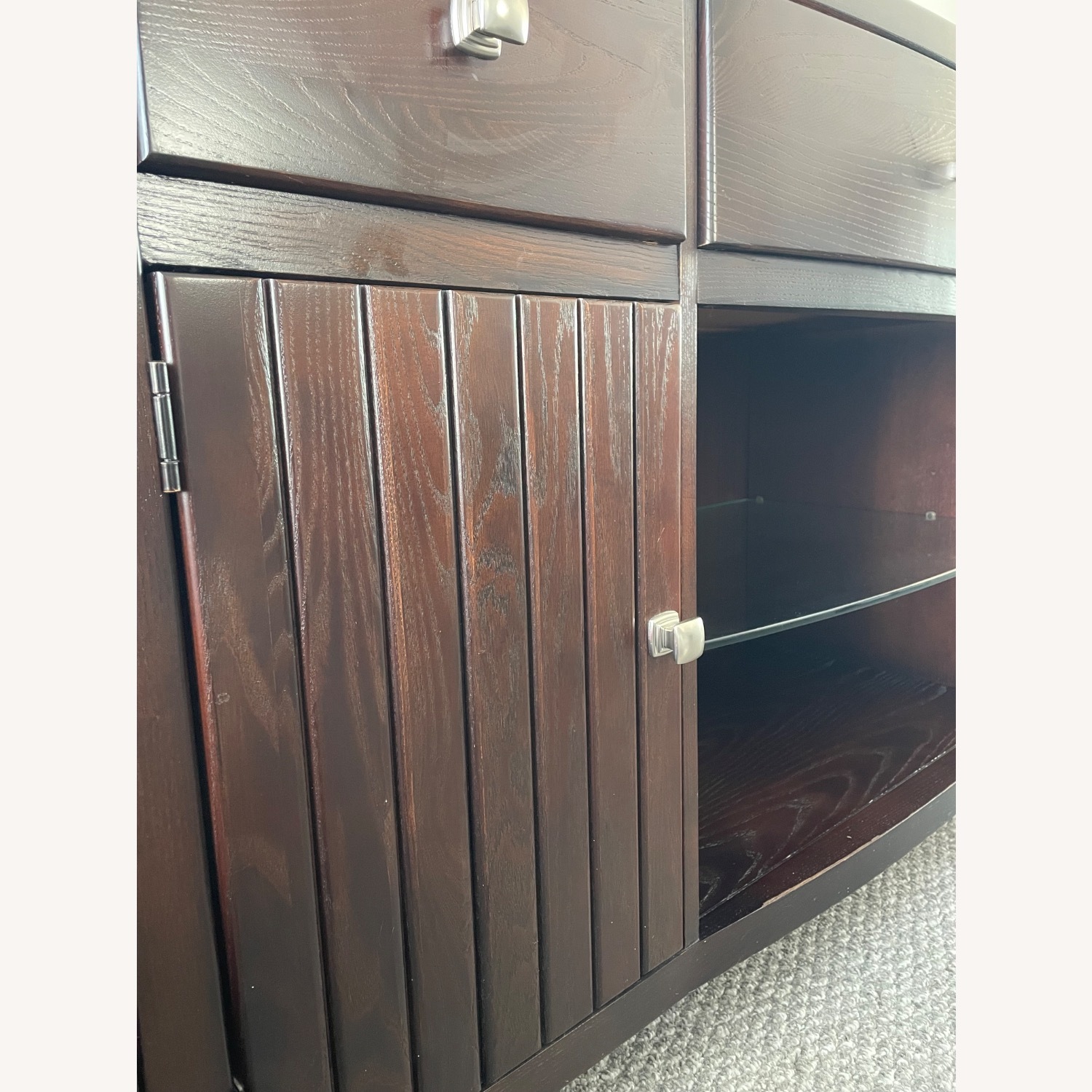 Stanley Furniture Dark Brown Sideboard - image-3