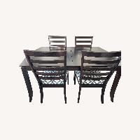 Stanley Furniture Dark Brown Wood Dining Sets