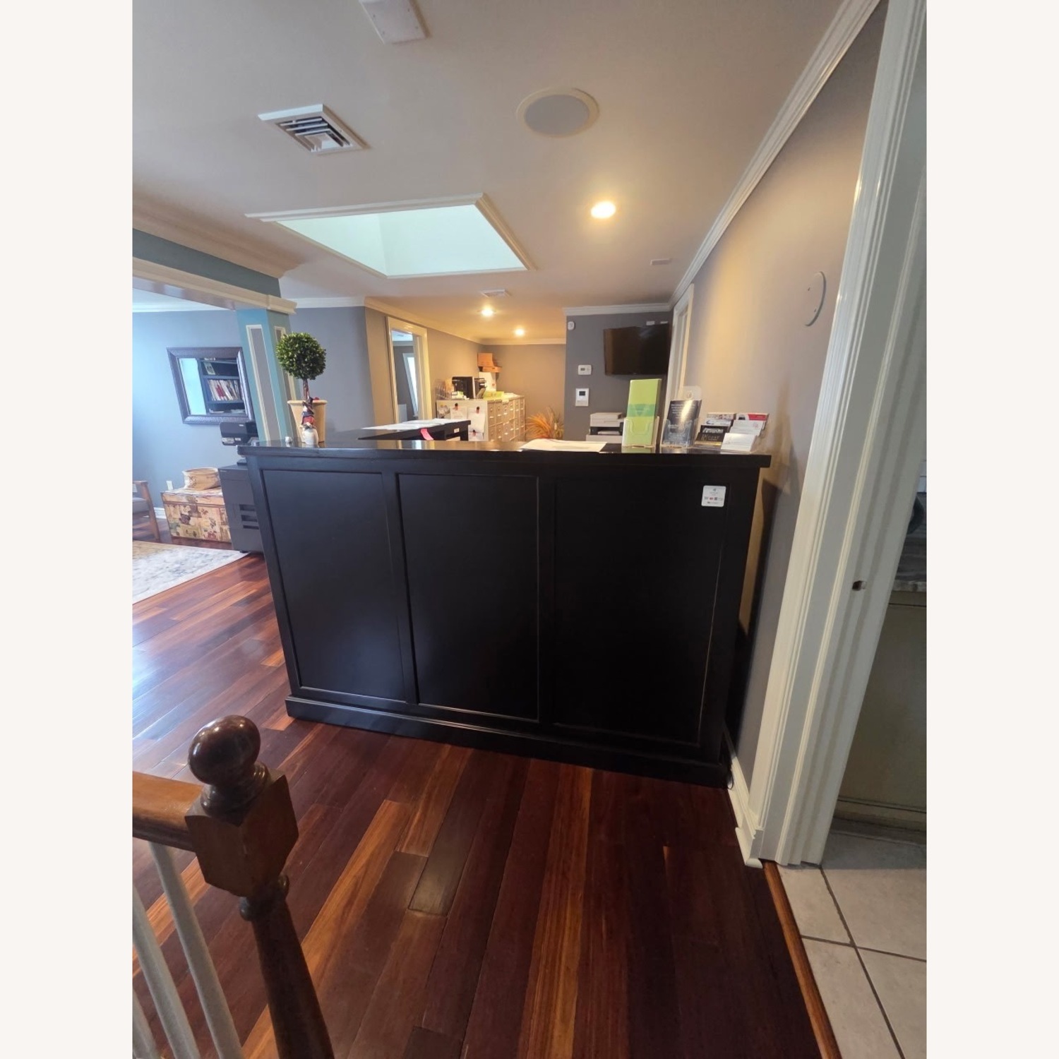 Taylor Made Custom Furniture Black Wood Desk - image-3