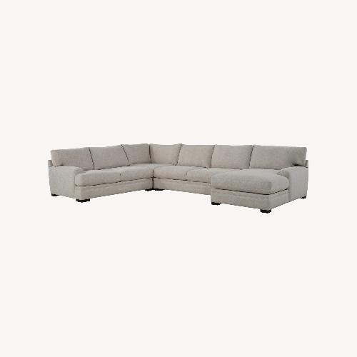 Used Raymour & Flanigan Bayside Sectional  for sale on AptDeco