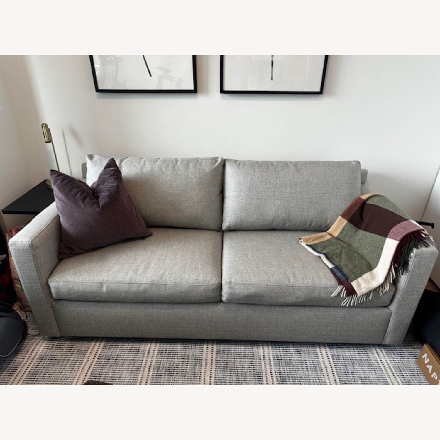 Crate & Barrel Barrett II Queen Sleeper Sofa - image-0