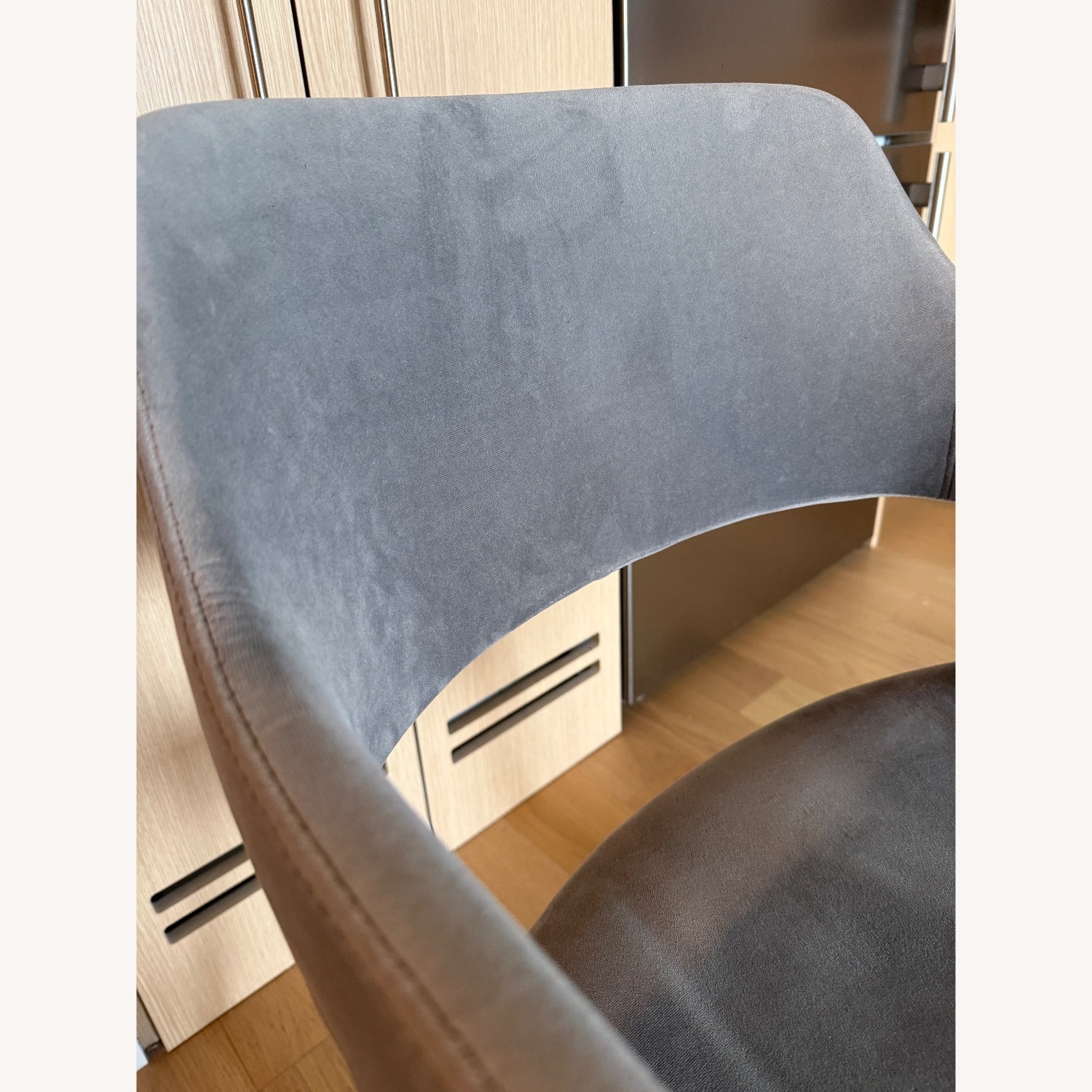 Dark Gray Dining Chair - image-2