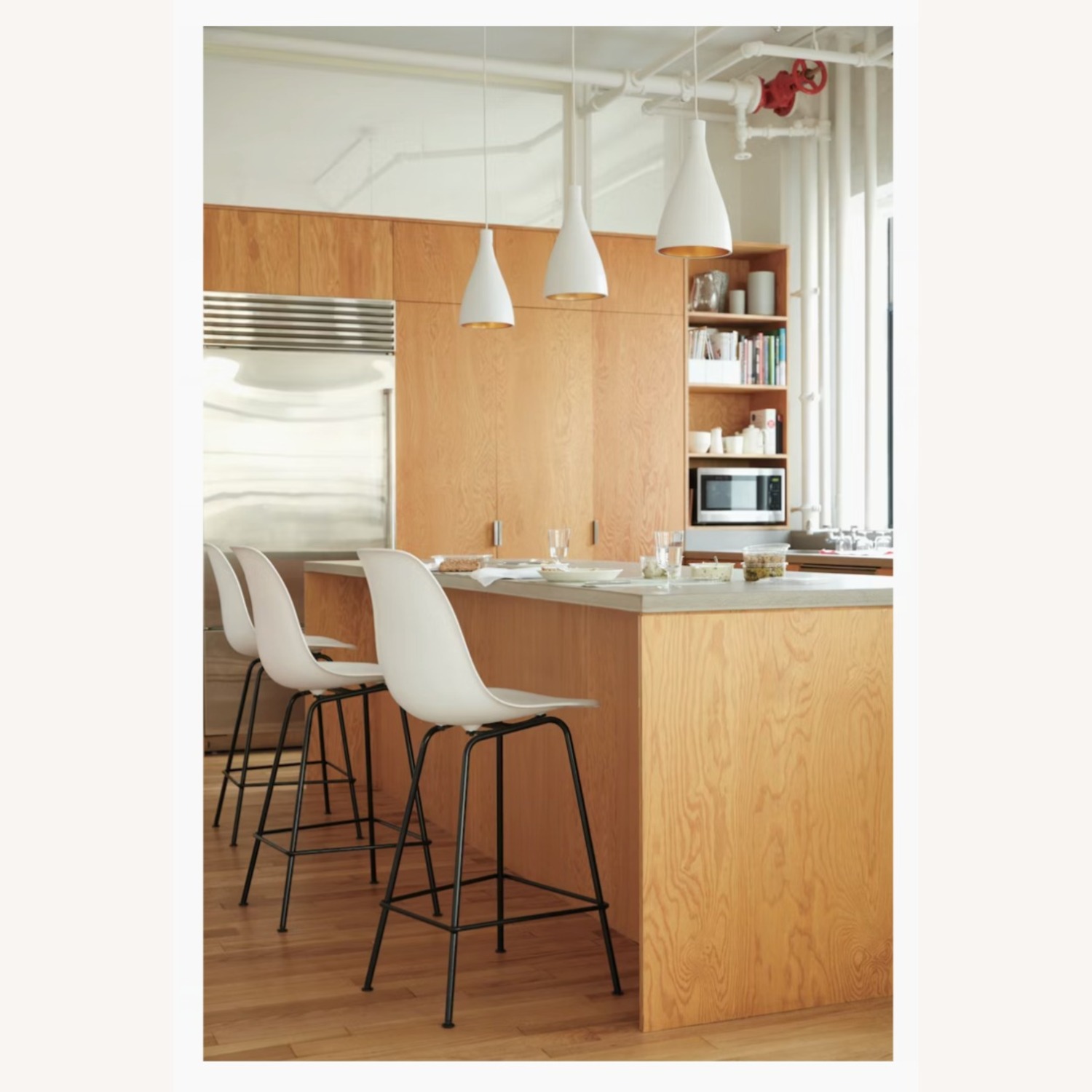 Eames Bar Stools (Set of 2) - image-6