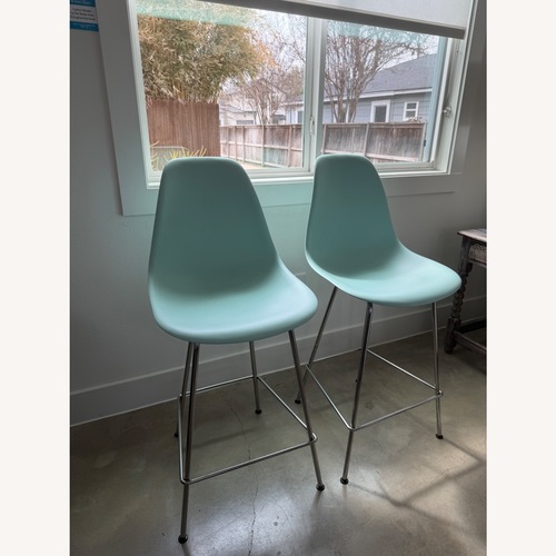 Used Eames Bar Stools (Set of 2) for sale on AptDeco