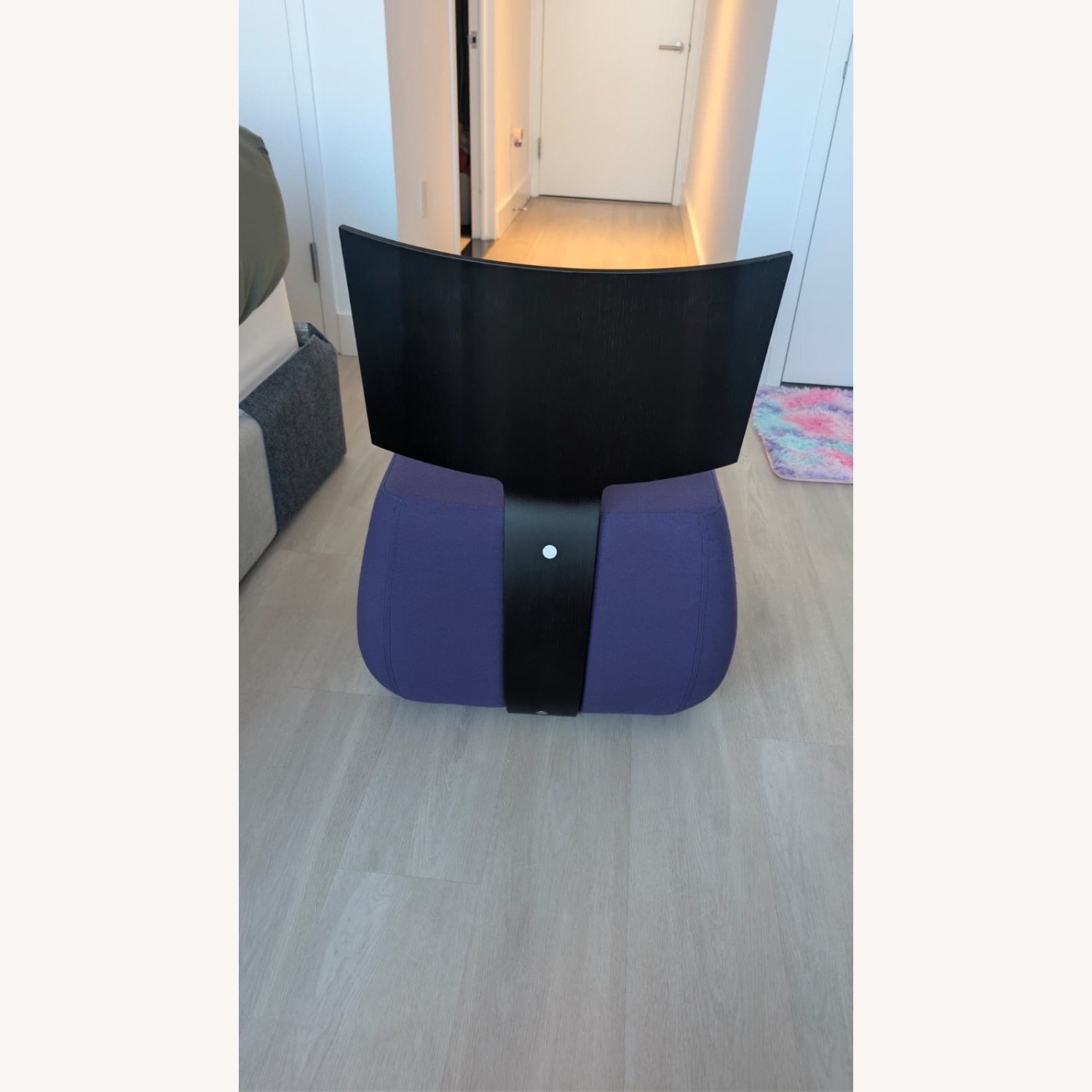 Ligne Roset Tazia Purple Accent Chair - image-2