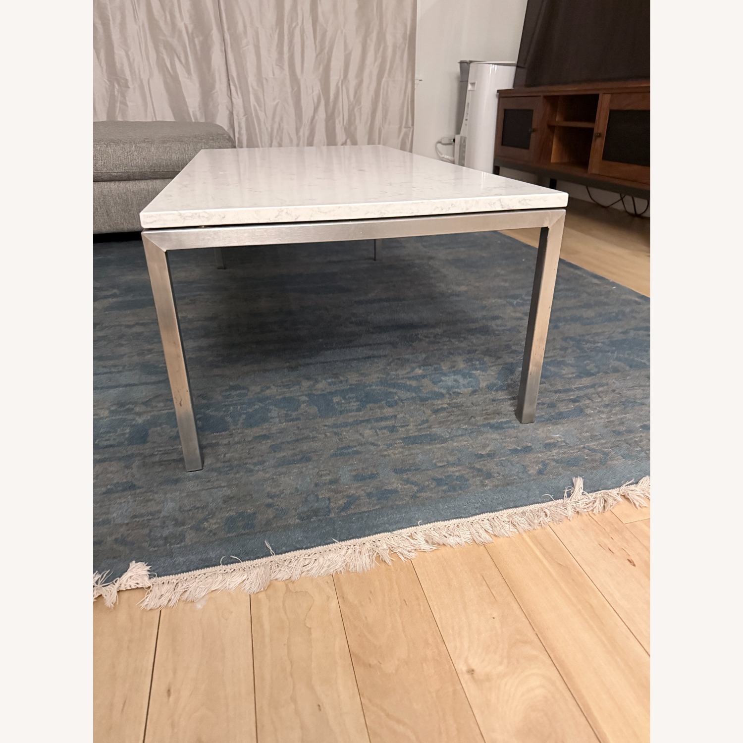 Room & Board Portica White Metal Coffee Table - image-3