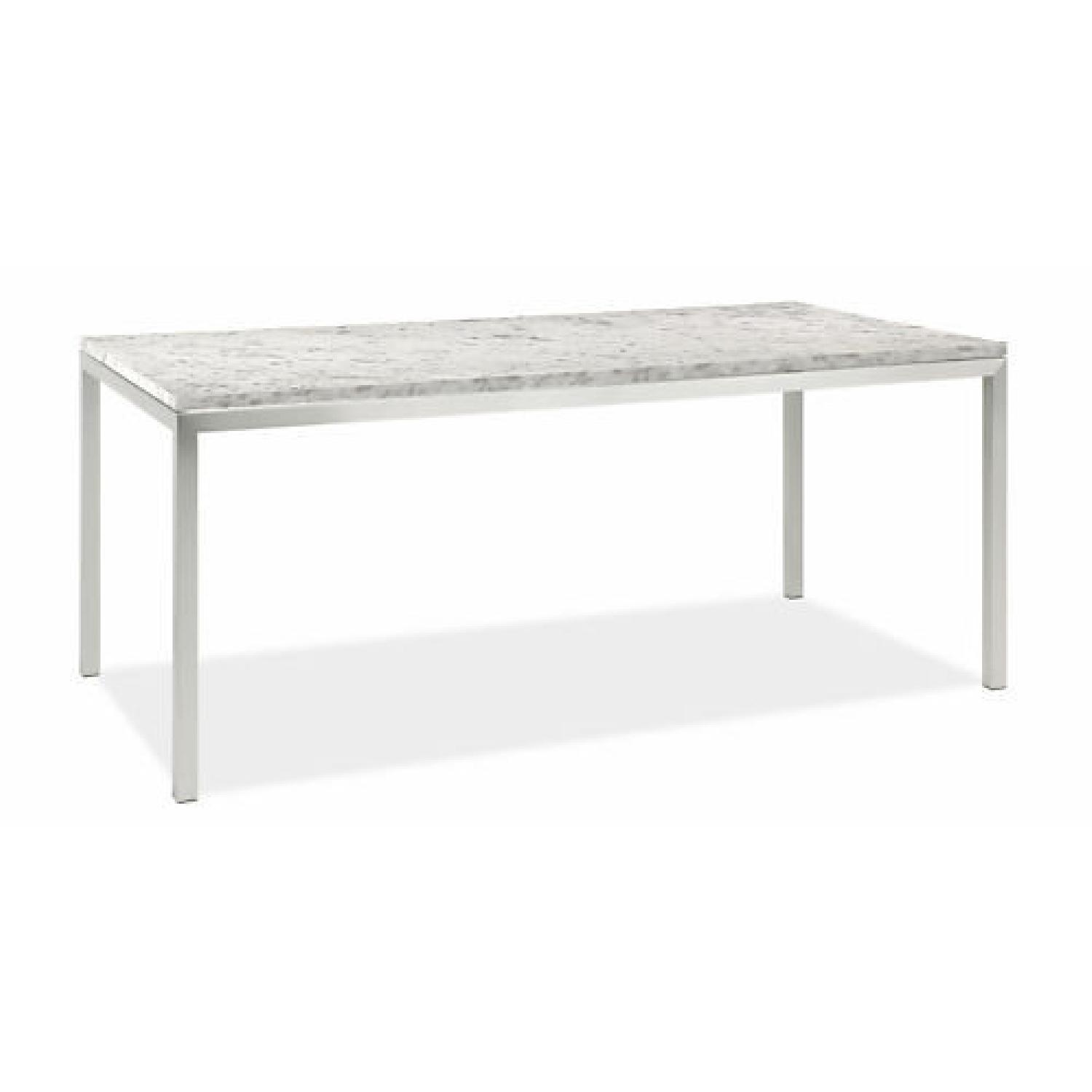 Room & Board Portica White Metal Coffee Table - image-0