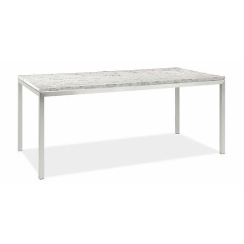 Used Room & Board Portica White Metal Coffee Table for sale on AptDeco