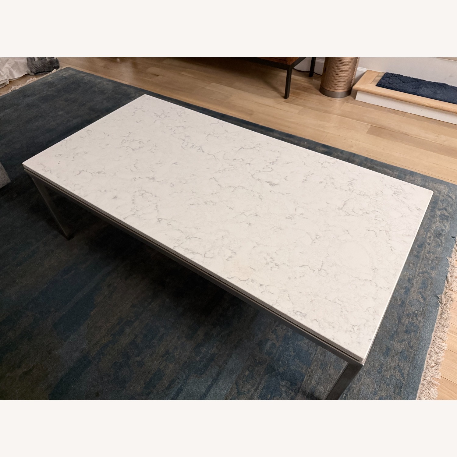 Room & Board Portica White Metal Coffee Table - image-11