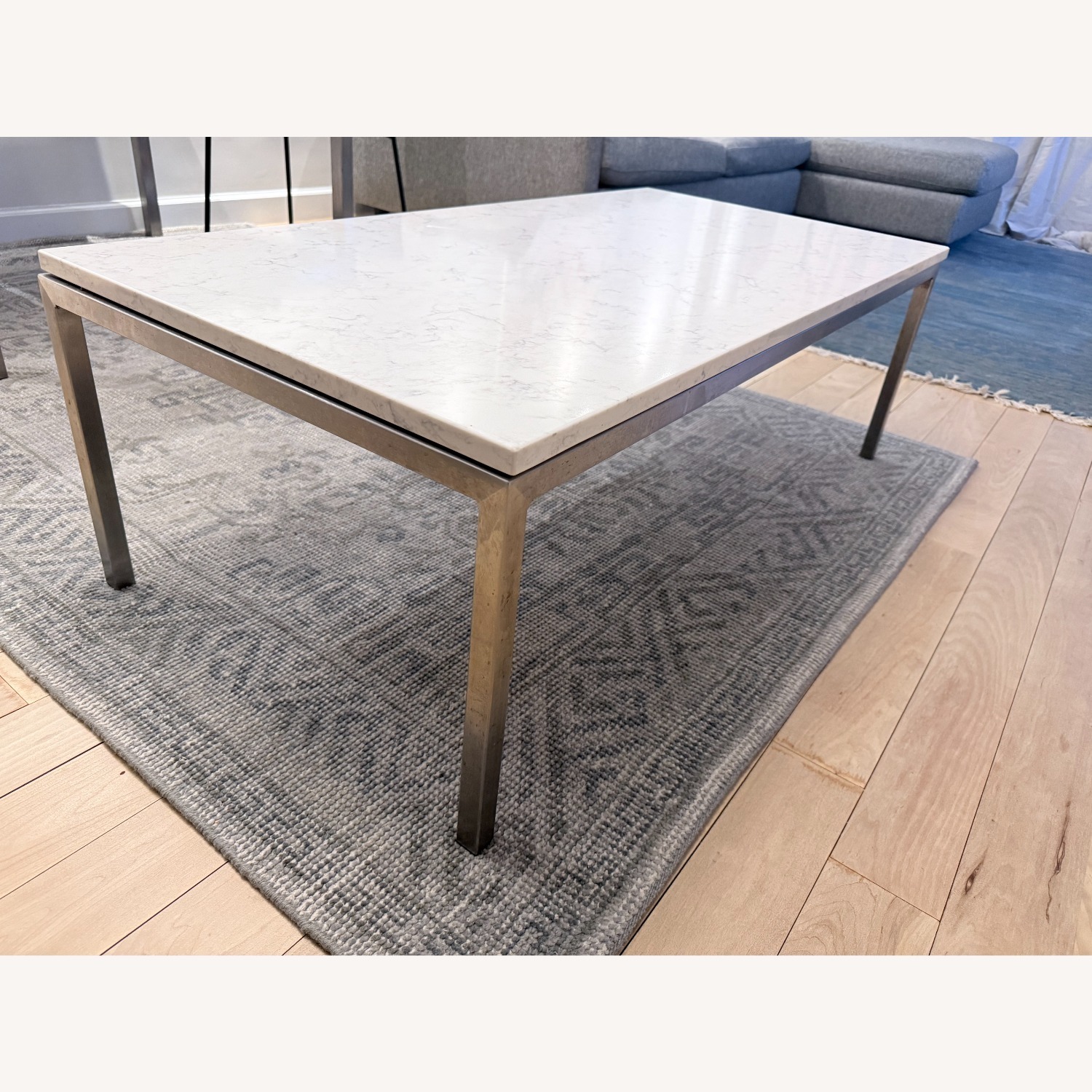 Room & Board Portica White Metal Coffee Table - image-8