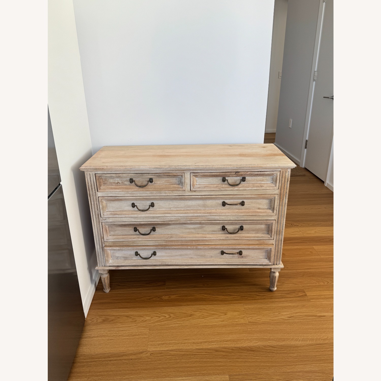 Vintage French Solid Wood Dresser  - image-1