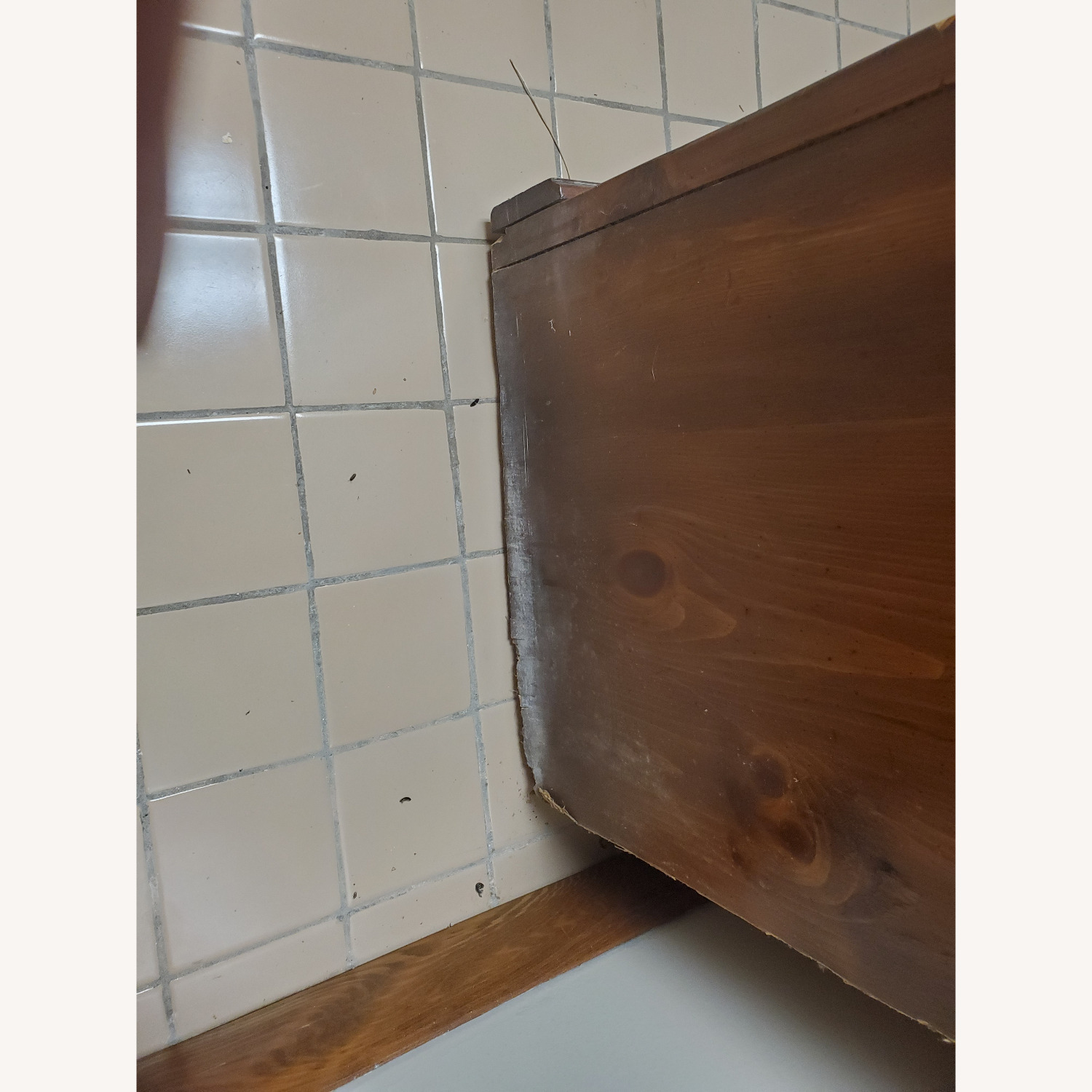 Dark Brown Wood Bookcase - image-3