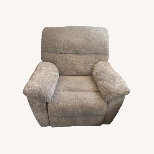 Used Natural Fabric Recliner for sale on AptDeco