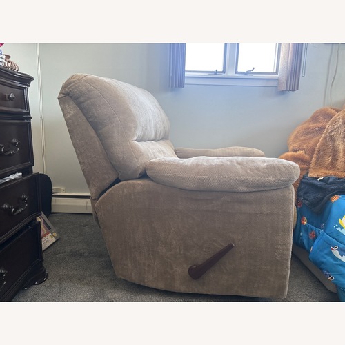 Used Natural Fabric Recliner for sale on AptDeco