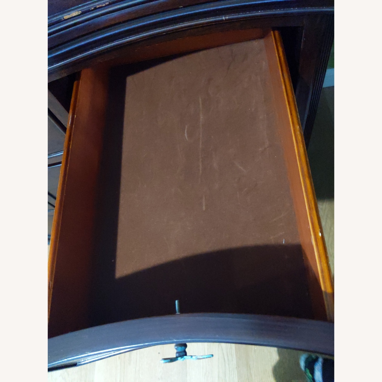 Brown Wood Armoire - image-4