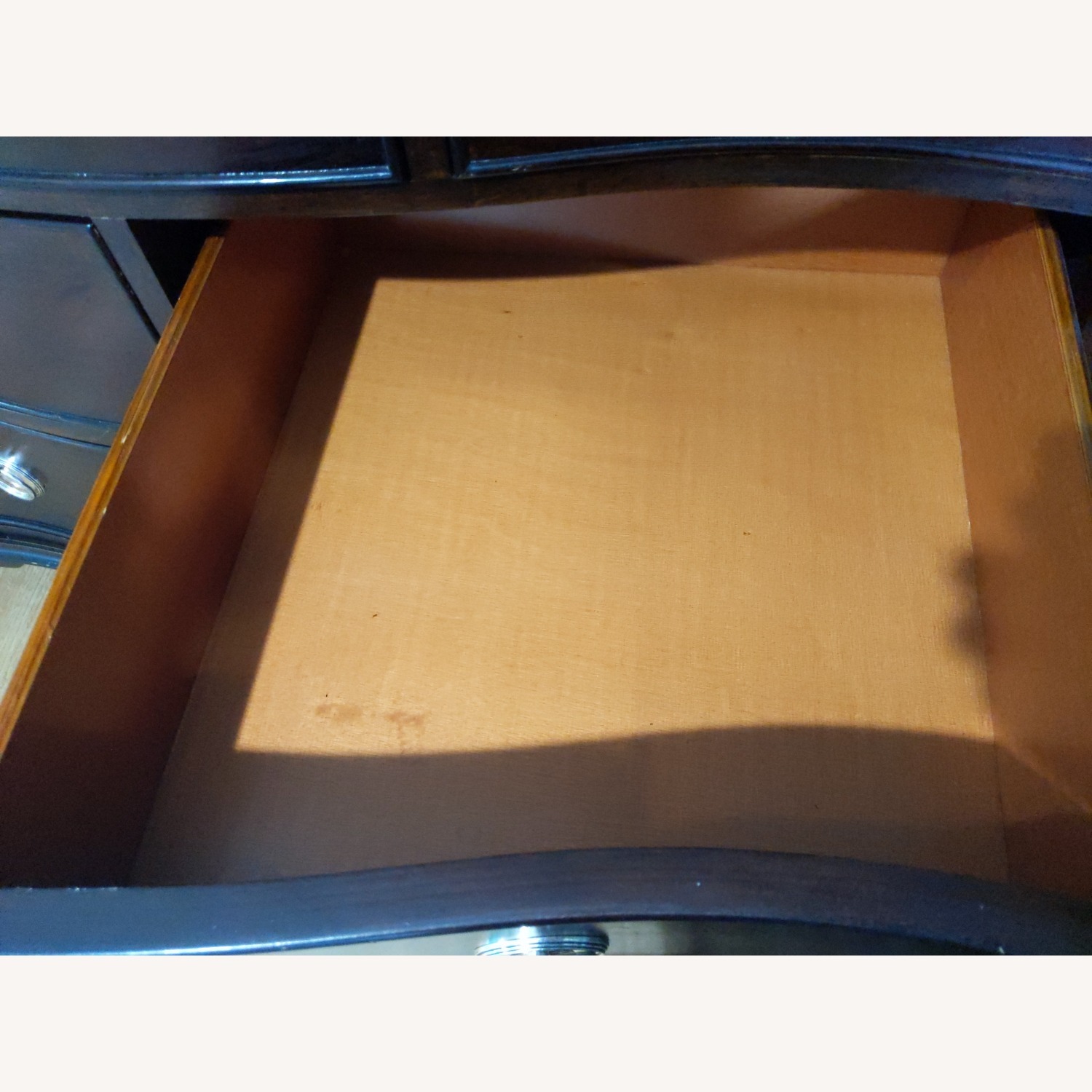 Brown Wood Armoire - image-5