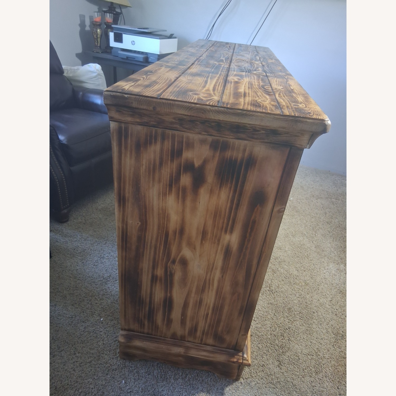 Wood Burnt Dresser - image-2