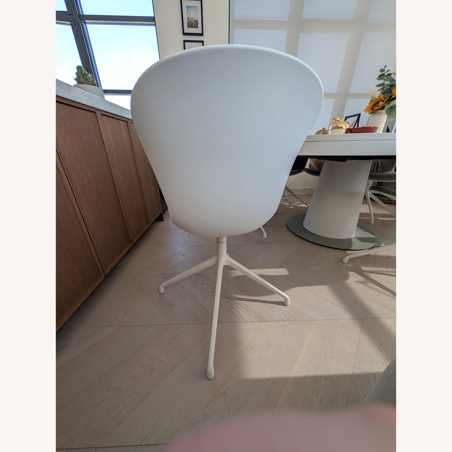 (6) White Boconcept Adelaide Chairs - image-4
