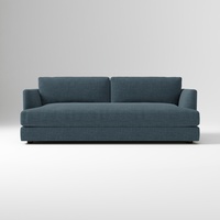 West Elm Haven Dark Gray Velvet Sleeper Sofa
