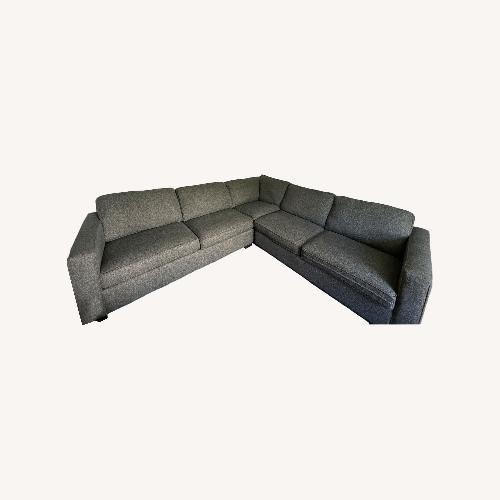 Used Room & Board Dark Gray 3+ Piece Sectional for sale on AptDeco