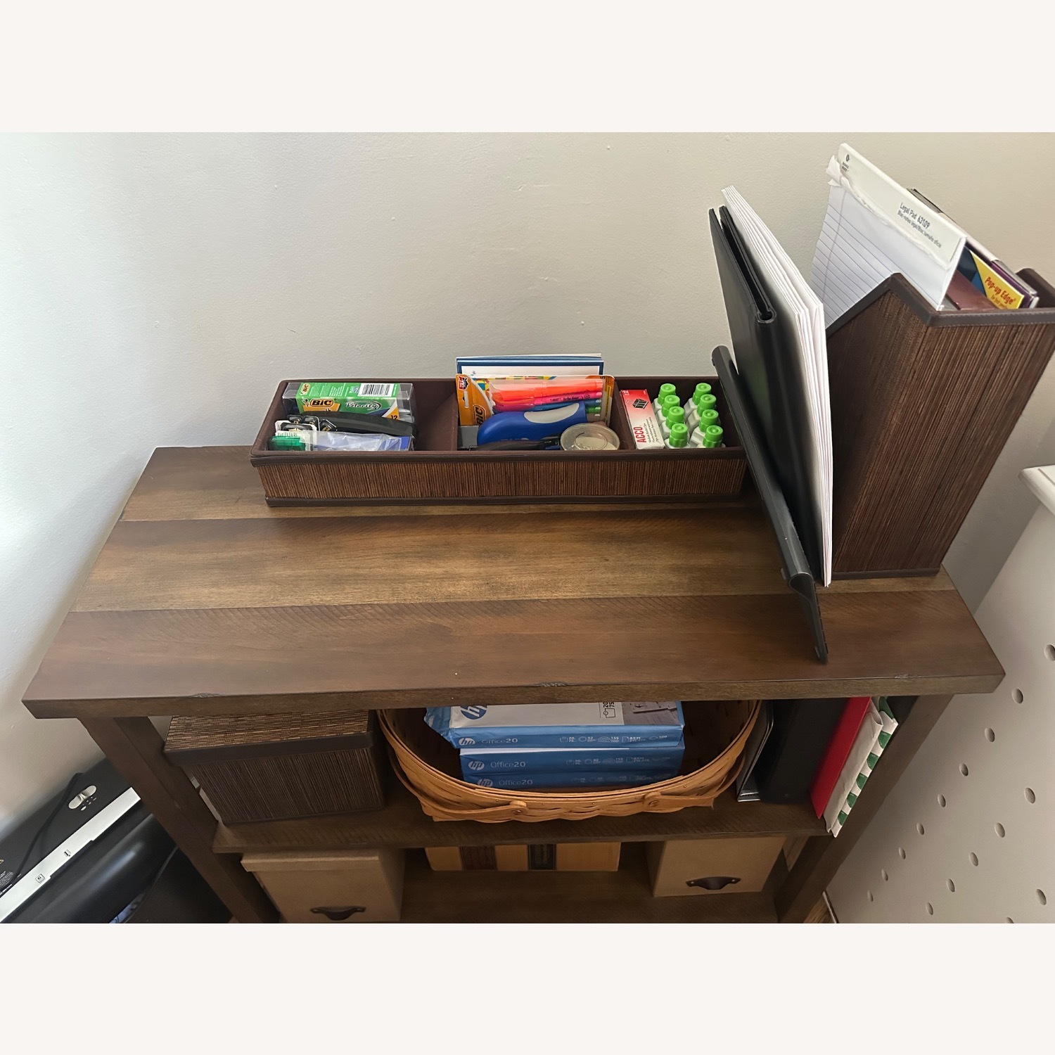 Pottery Barn Mateo 2-Shelf Etagere Bookcase - image-2