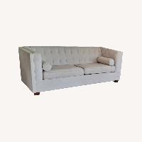 Bed Bath & Beyond Hooper Oatmeal Tuffed Sofa