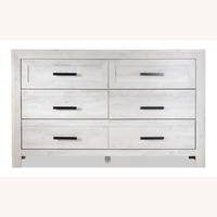 Calvin White 6 Drawer Dresser