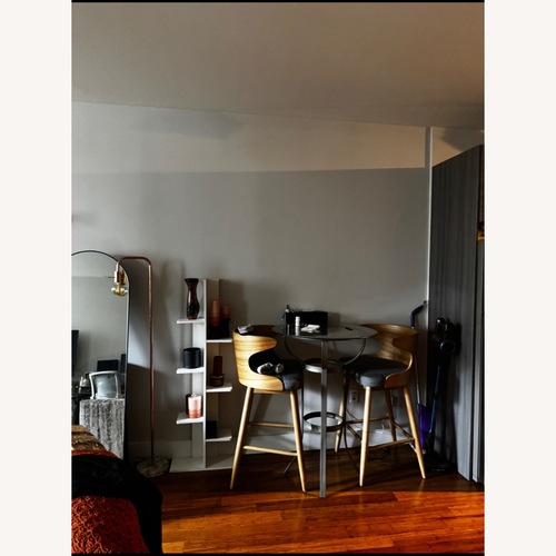 Used Natural Glass Dining Set for sale on AptDeco