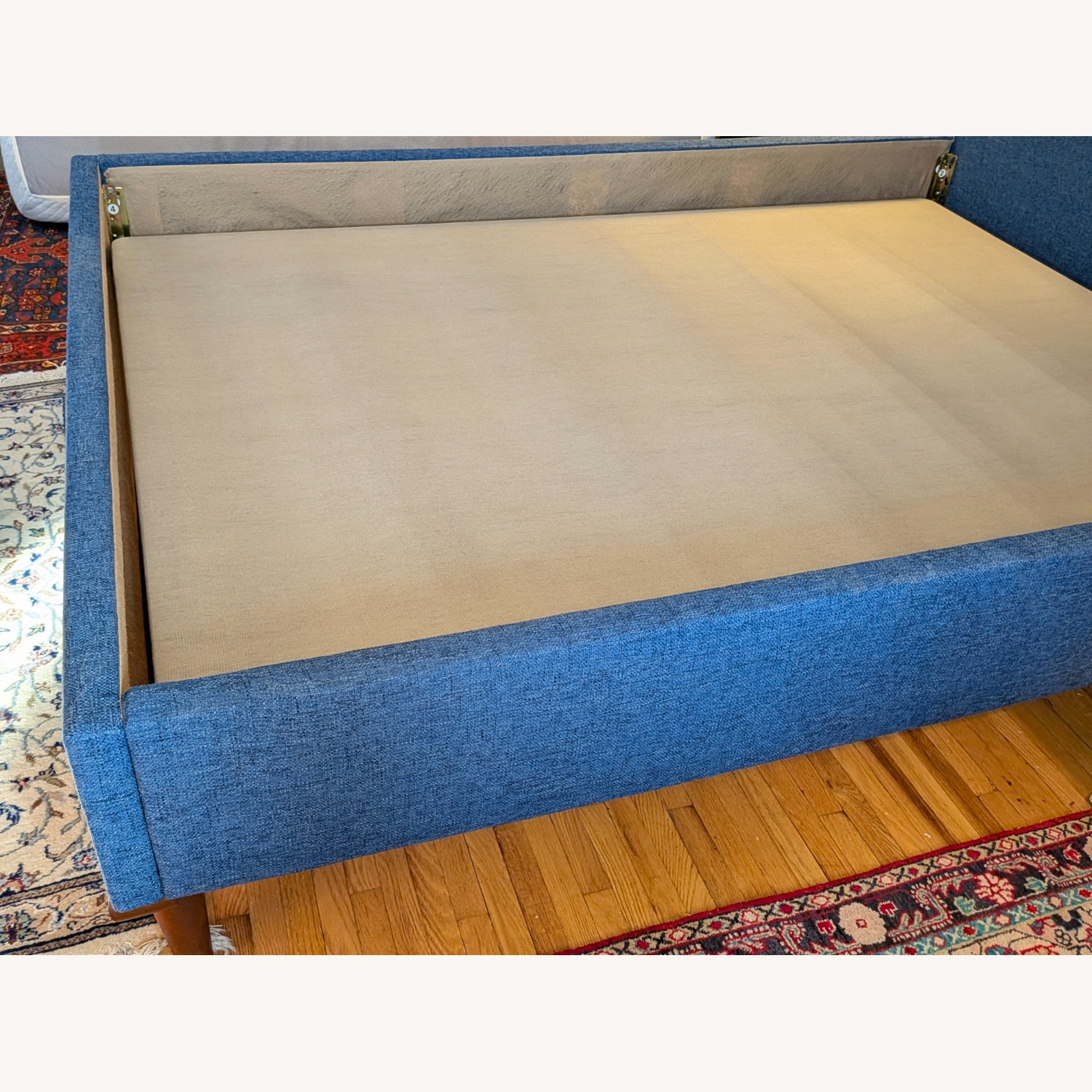 Apt2b Cooper Upholstered Full Bed with Mid-century Style - image-4