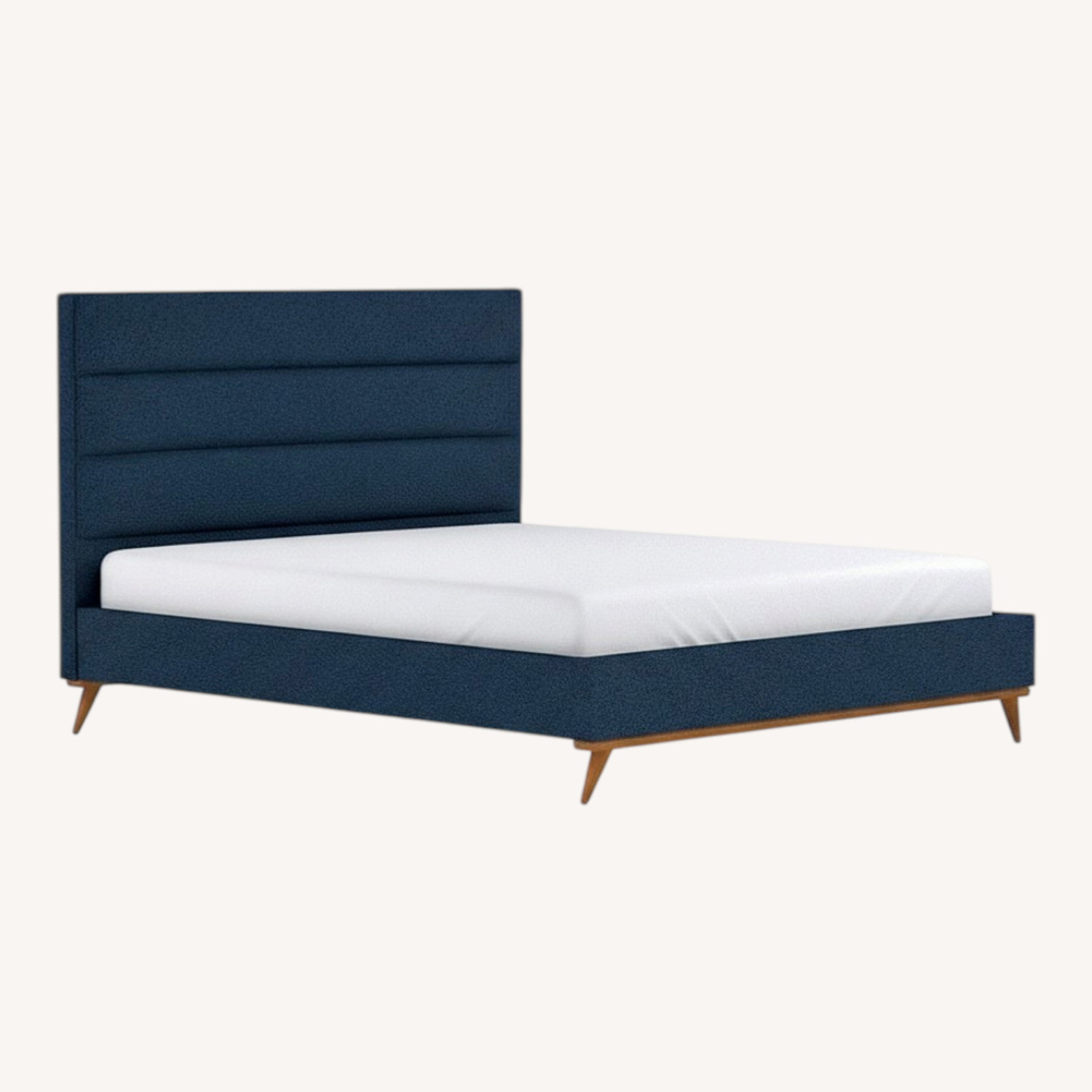 Apt2b Cooper Upholstered Full Bed with Mid-century Style - image-0