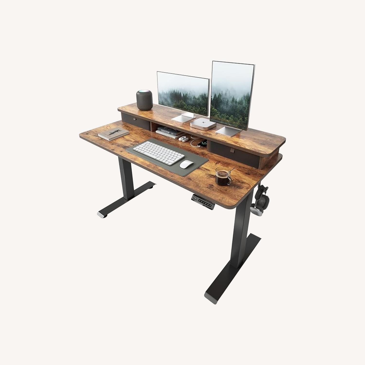FEZIBO Electric Standing Desk - image-0