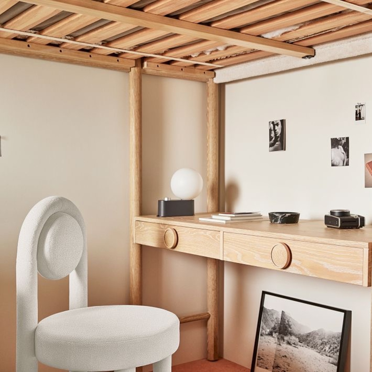 West Elm Kids Natural Wood Bunk Bed - image-3