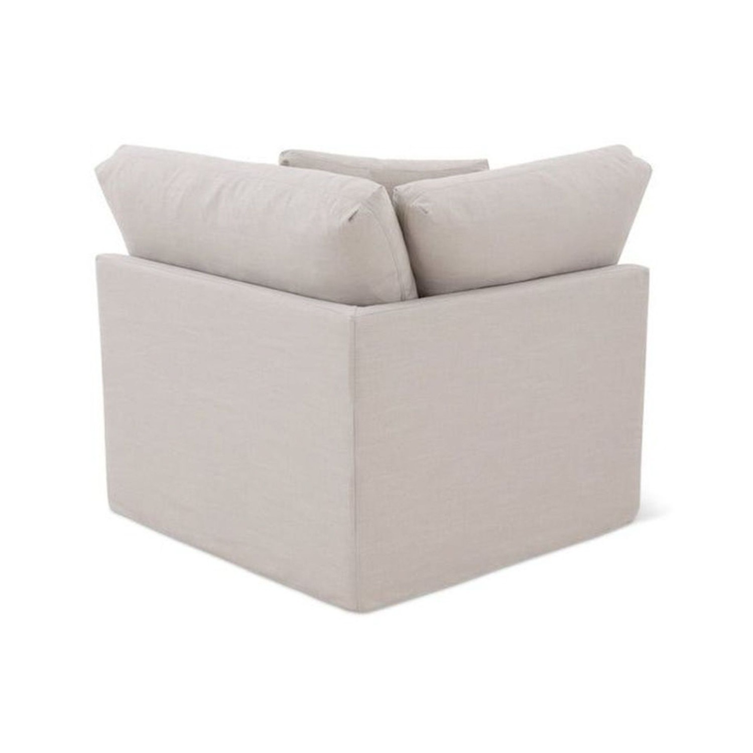 Sunday's Get Together Corner Chair in Clay - image-3