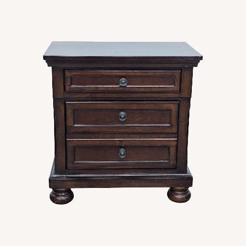 Used Ashley Furniture Porter Two Drawer Nightstand for sale on AptDeco