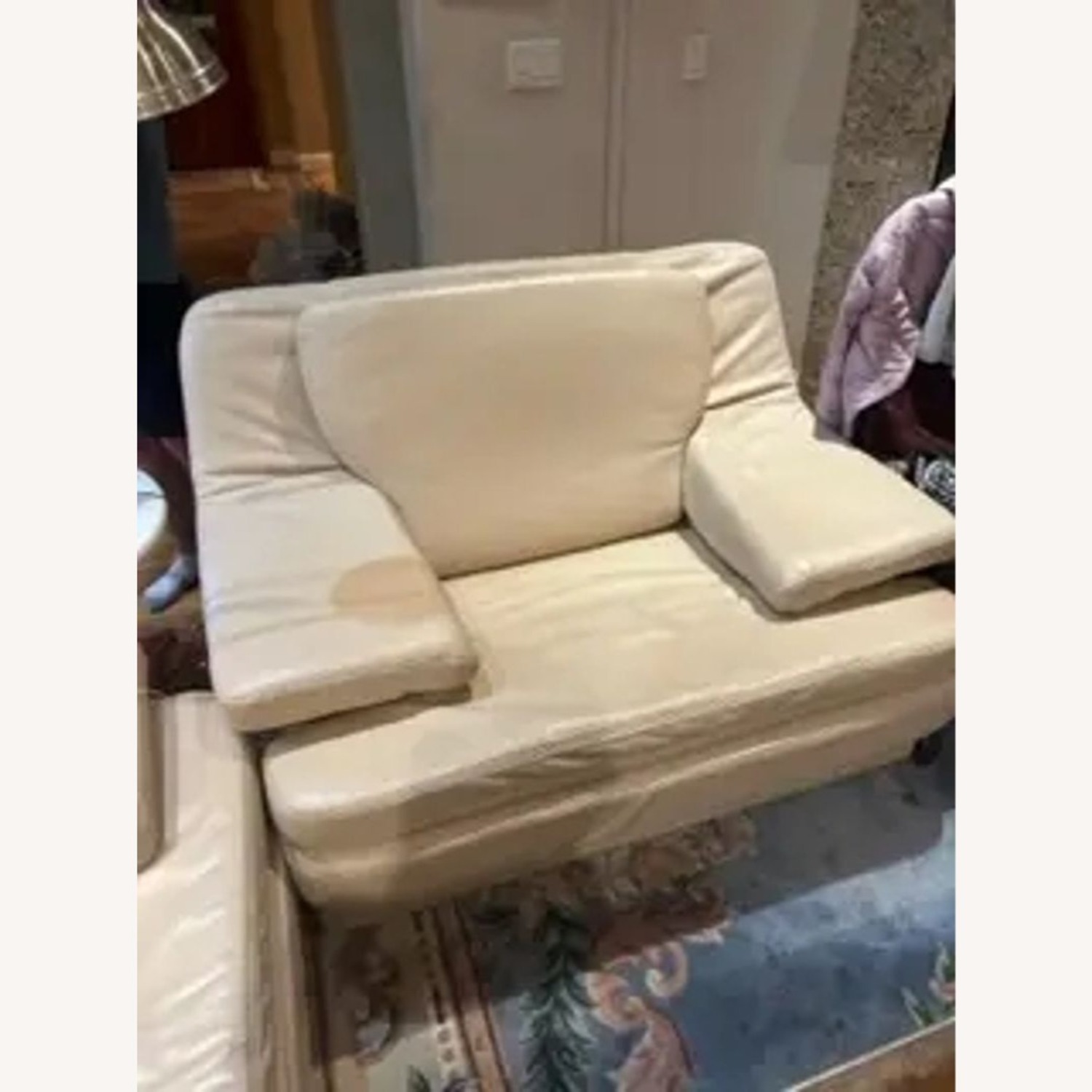 Contemporary Leather Lounge Chair	 - image-6