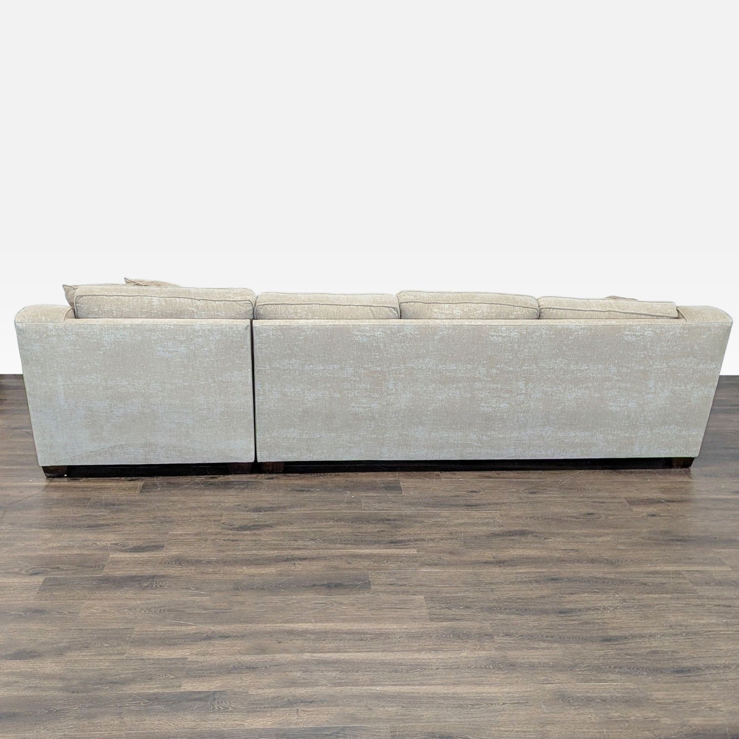 Modern Beige Sectional Sofa with Chaise  - image-3