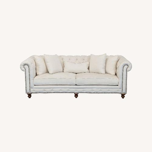Used Classic 3-Seat Tufted Chesterfield Sofa   for sale on AptDeco
