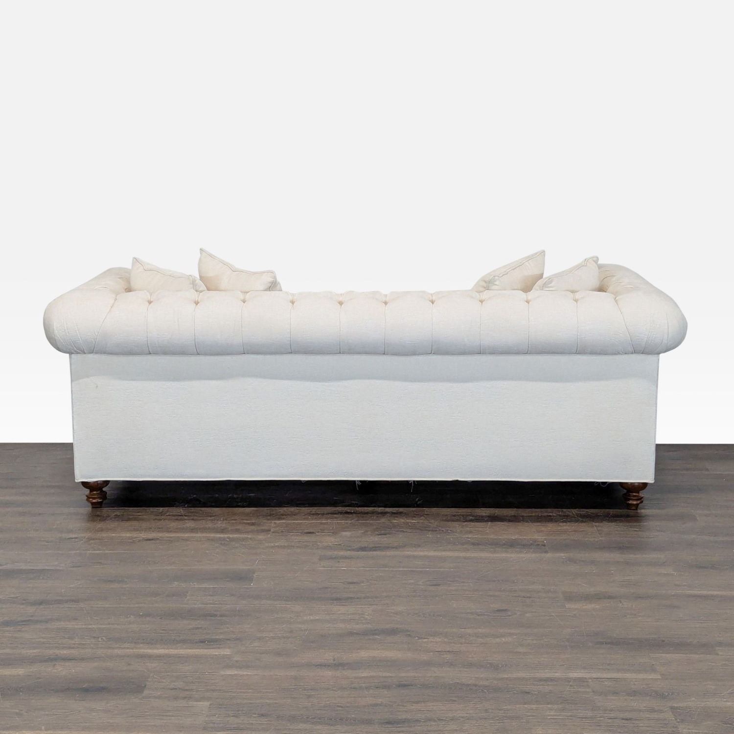 Classic 3-Seat Tufted Chesterfield Sofa - image-3