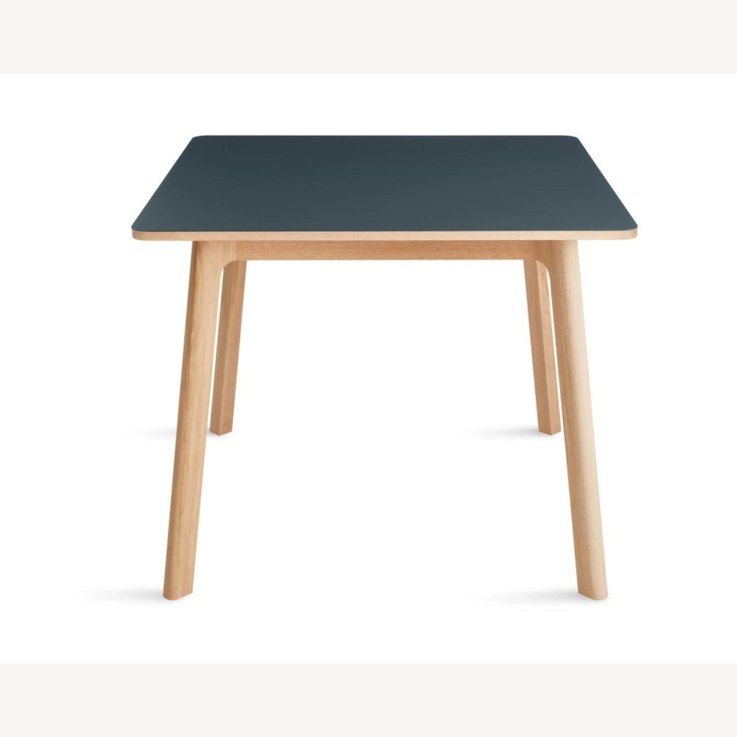 Blu Dot Apt Navy Green/White Oak Square Table - image-0