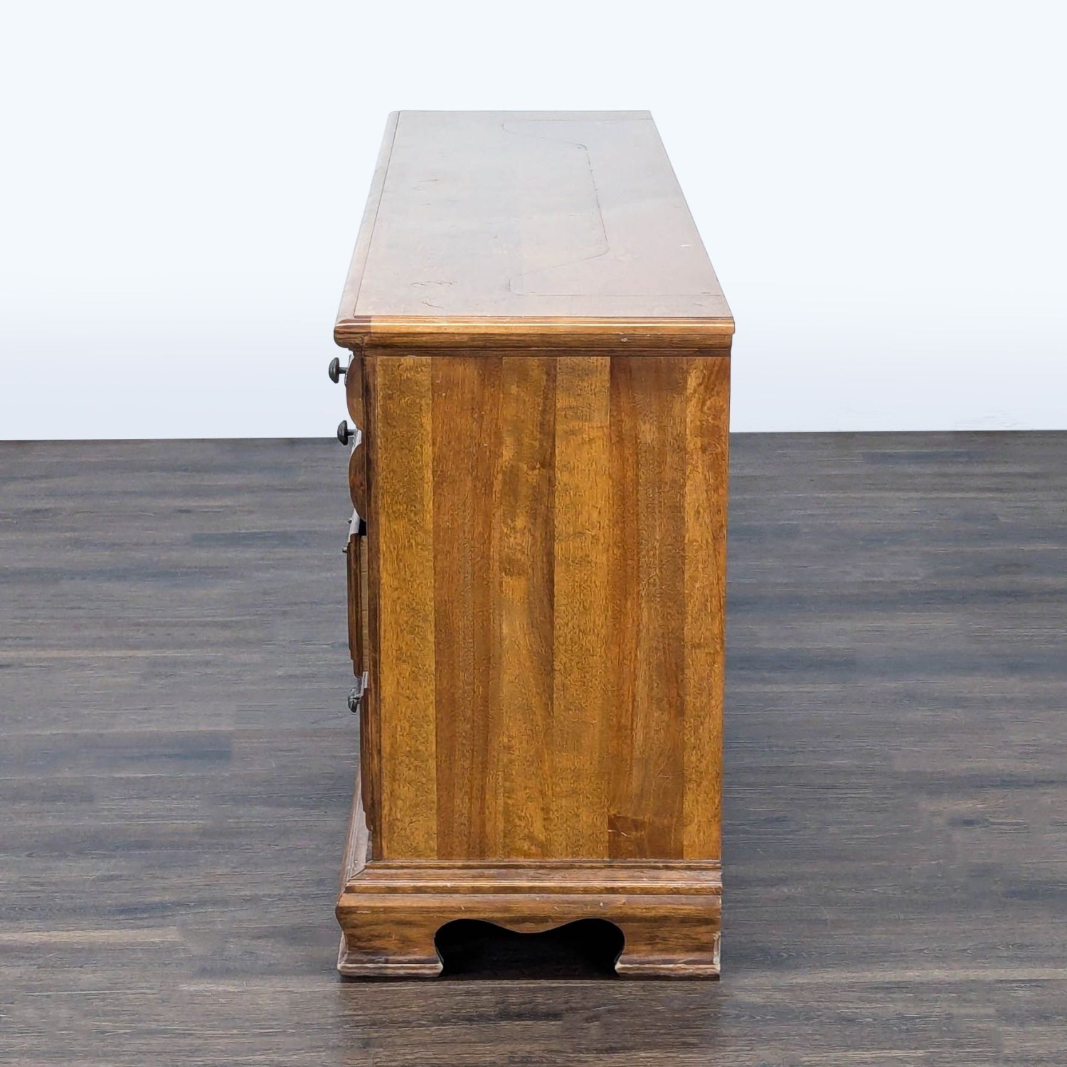 Solid Wood 10-Drawer Dresser with Central Cabinet  - image-5