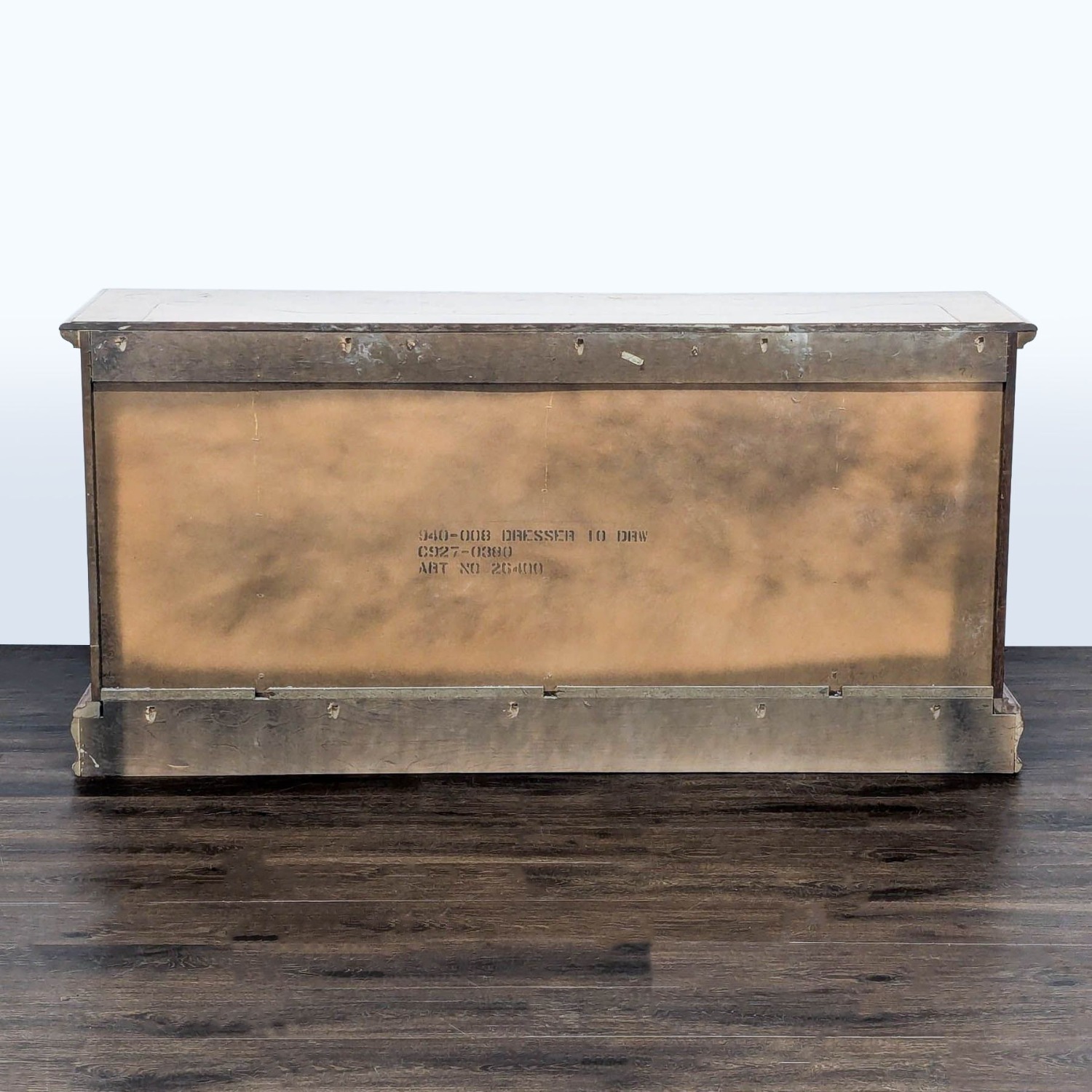 Solid Wood 10-Drawer Dresser with Central Cabinet  - image-4