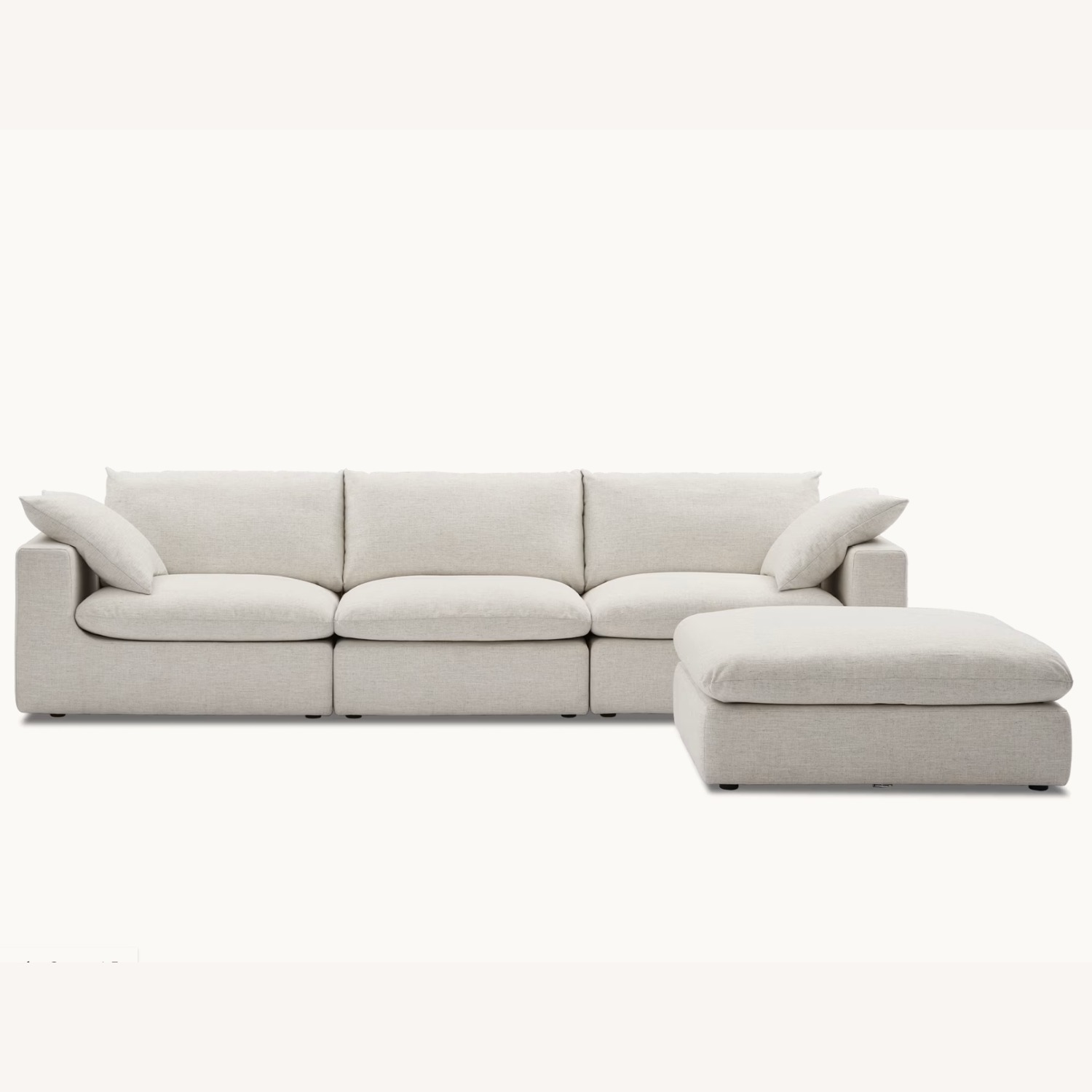 Castlery Dawson Extended Sofa with Ottoman - image-3
